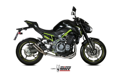 MIVV No-kat full collectors (fits on both MIVV and original silencers) Exhaust For Kawasaki Z900 2017-2019