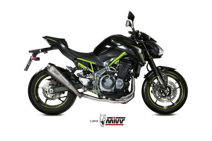 MIVV No-kat full collectors (fits on both MIVV and original silencers) Exhaust For Kawasaki Z900 2017-2019