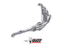 MIVV No-kat full collectors (fits on both MIVV and original silencers) Exhaust For Kawasaki Z900 A2 (35 KW / 70 KW) 2017-2022