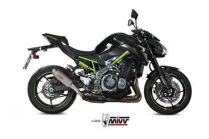 MIVV Slip-on, Gppro Titan, Standard Exhaust For Kawasaki Z900 17-19, Z900 A2 (35 KW / 70 KW) 17-22