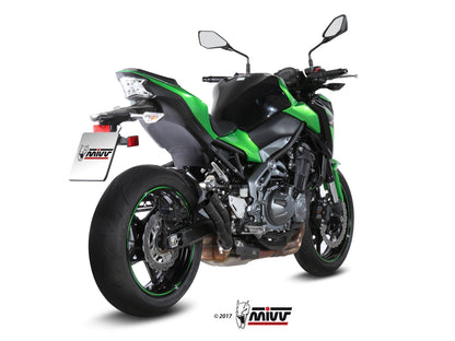 MIVV Slip-on, Double Gun Full Titanium, Standard Exhaust For Kawasaki Z900 17-19, Z900 A2 (35 KW / 70 KW) 17-22