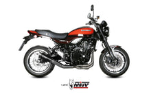 MIVV No-kat full collectors (fits on both MIVV and original silencers) Exhaust For Kawasaki Z900 RS 2018-2022