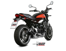 MIVV Slip-on, Ghibli Black, Standard Exhaust For Kawasaki Z900 RS 2018-2022