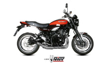 MIVV Slip-on, Ghibli Black, Standard Exhaust For Kawasaki Z900 RS 2018-2022