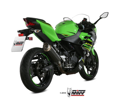 MIVV Slip-on, GPpro Carbon, Standard Exhaust For Kawasaki Ninja 400 18-20, Z400 19-20
