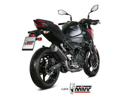 MIVV Slip-on, GPpro Black, Standard Exhaust For Kawasaki Ninja 400 18-20, Z400 19-20