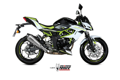 MIVV Slip-on, Delta Race Stainless Steel, Standard Exhaust For Kawasaki Ninja 125 / Z125 2019-2022