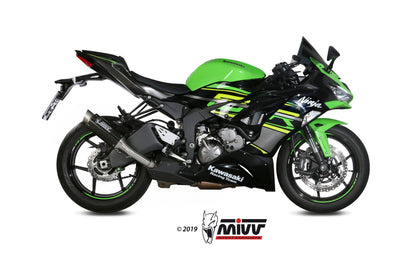 MIVV Slip-on, GPpro Carbon, Standard Exhaust For Kawasaki ZX-6R 636 2019-2020