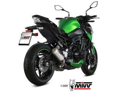 MIVV Slip-on, MK3 Stainless Steel, Standard Exhaust For Kawasaki Z900 2020-2022