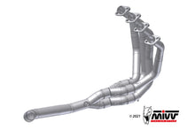 MIVV No-kat full collectors (fits on both MIVV and original silencers) Exhaust For Honda Kawasaki Ninja 1000 SX /Tourert 2020-2022