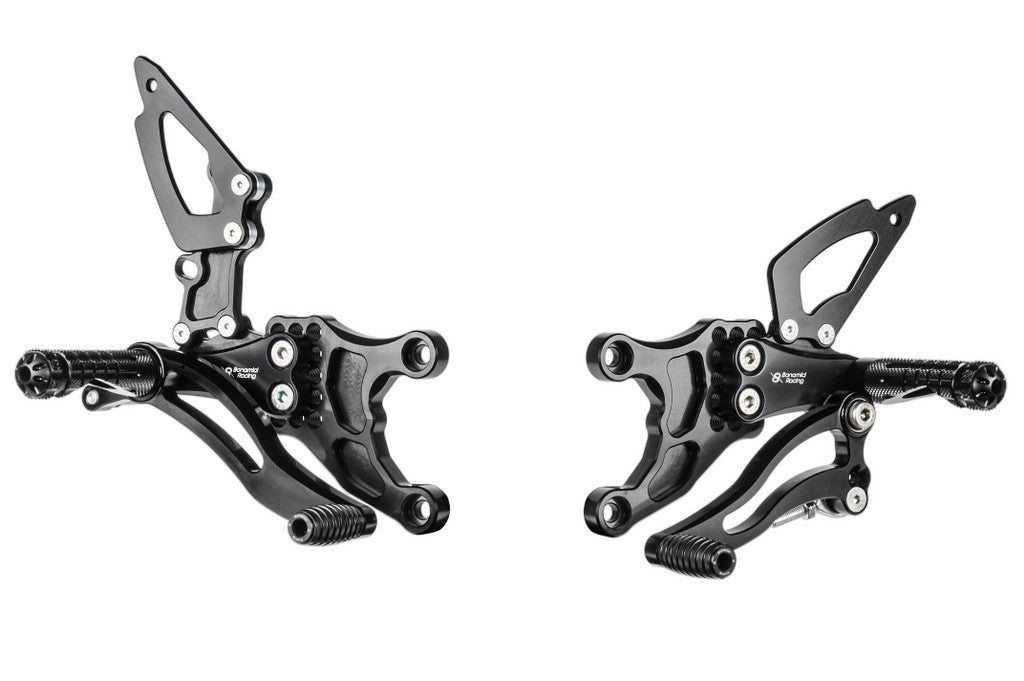 Bonamici Racing Aluminium Rearsets for the Kawasaki ZX-10R 2006-2007