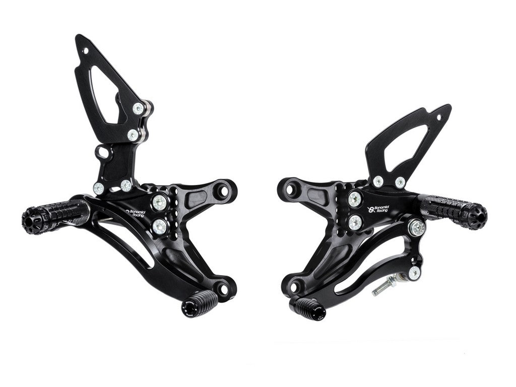 Bonamici Racing Aluminium Rearsets for the Kawasaki ZX-6R 2009-2017