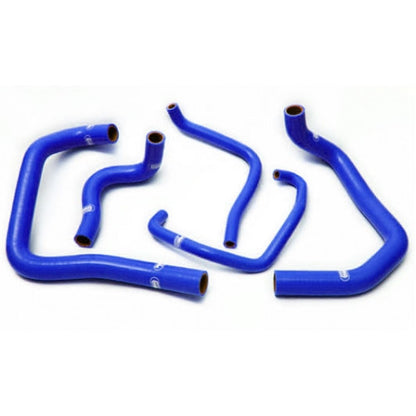 SamcoSport 5 Piece Silicone Coolant Hose Set For Kawasaki GPZ900R (1989-93)