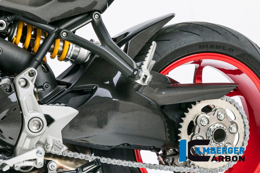 Ilmberger Carbon Rear Fender, Long for the Ducati Monster 1200S '17, Supersport '17-22