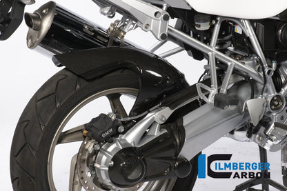 Ilmberger Carbon Rear Hugger GS with Original Caseholder, Carbon for the BMW R 1200 GS '04-12 and Adventure All models 'All years