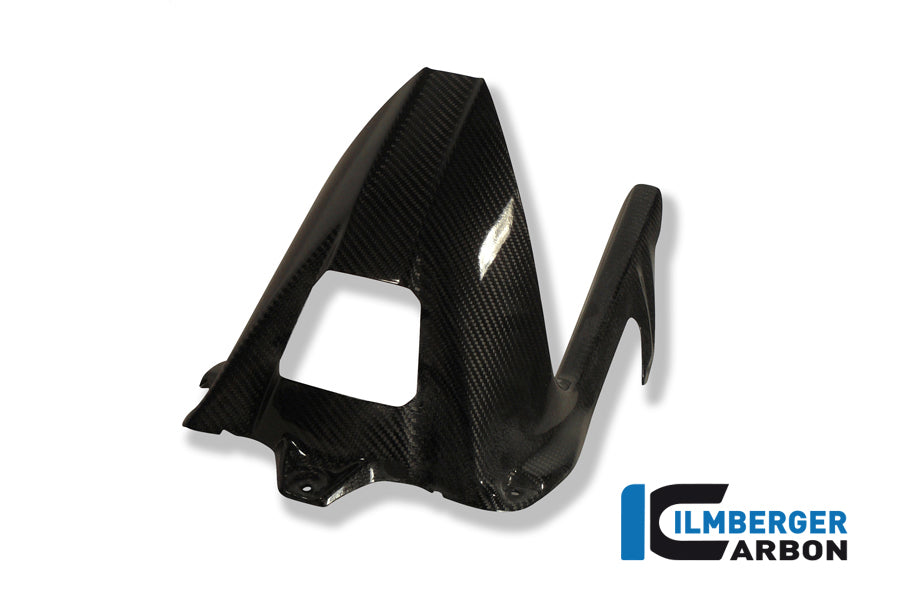 Ilmberger Carbon Rear Hugger Incl. Upper Chainguard with ABS Carbon for the BMW S 1000 RR Stocksport / Racing 2009-2025