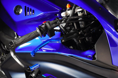 Bonamici Racing Aluminium Lever Kit for the Yamaha YZF R7 2021-2023