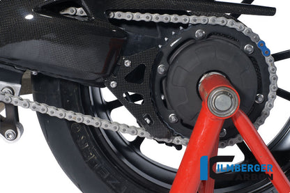 Ilmberger Carbon Chain Guard for the Triumph Speed Triple AB '11-12