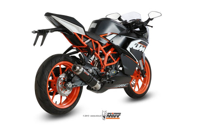 MIVV Full System 1x1, GP Carbon, Standard Exhaust For KTM RC 125 2014-2016