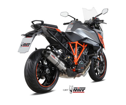 MIVV Slip-on, Oval Titan, Standard Exhaust For KTM 1290 Superduke GT 2016-2022