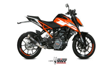 MIVV Slip-on, GPpro Black, Standard Exhaust For KTM 125 Duke/390 Duke/RC 125/RC 390 2017-2020