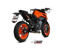 MIVV Slip-on, X-M1 Black, Standard Exhaust For KTM 790 Duke 18-20, 890 Duke 20-22