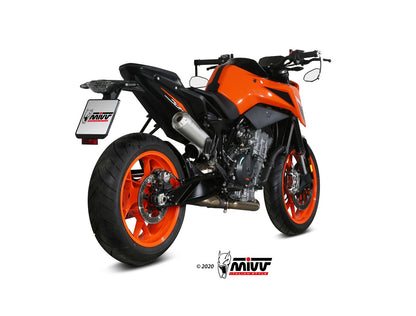 MIVV Slip-on, X-M1 Titan, Standard Exhaust For KTM 790 Duke 18-20, 890 Duke 20-22