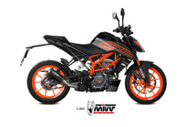 MIVV Slip-on, MK3 Black, Standard Exhaust For KTM 125/390 Duke 2021-2022