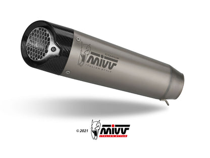 MIVV 2 Slip-on, X-M5 Titan, Underseat Exhaust For KTM 1290 Superduke 2020-2022