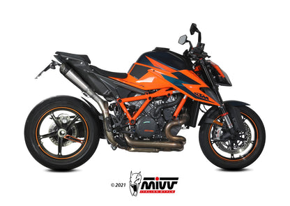 MIVV 2 Slip-on, X-M5 Titan, Underseat Exhaust For KTM 1290 Superduke 2020-2022