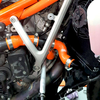 SamcoSport 8 Piece Full Silicone Coolant Hose Set For KTM 1290 Super Adventure S / R (2021+)