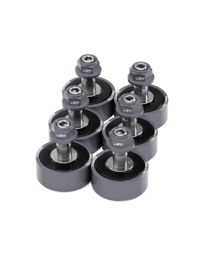 AEM FACTORY - KTM TITANIUM CUSH DRIVES WITH COLOR MATCHED ALUMINUM NUTS