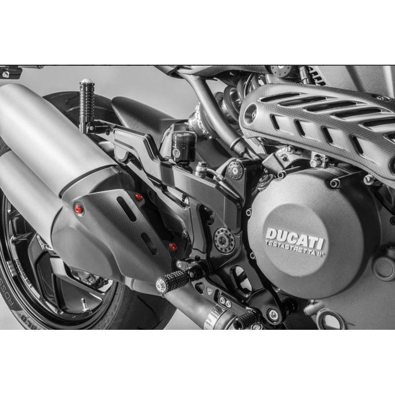 CNC Racing Screw kit for Silencer guard for M1200/821 and Heatshield for 1198/1098/848, MTS1200 Enduro, MTS950