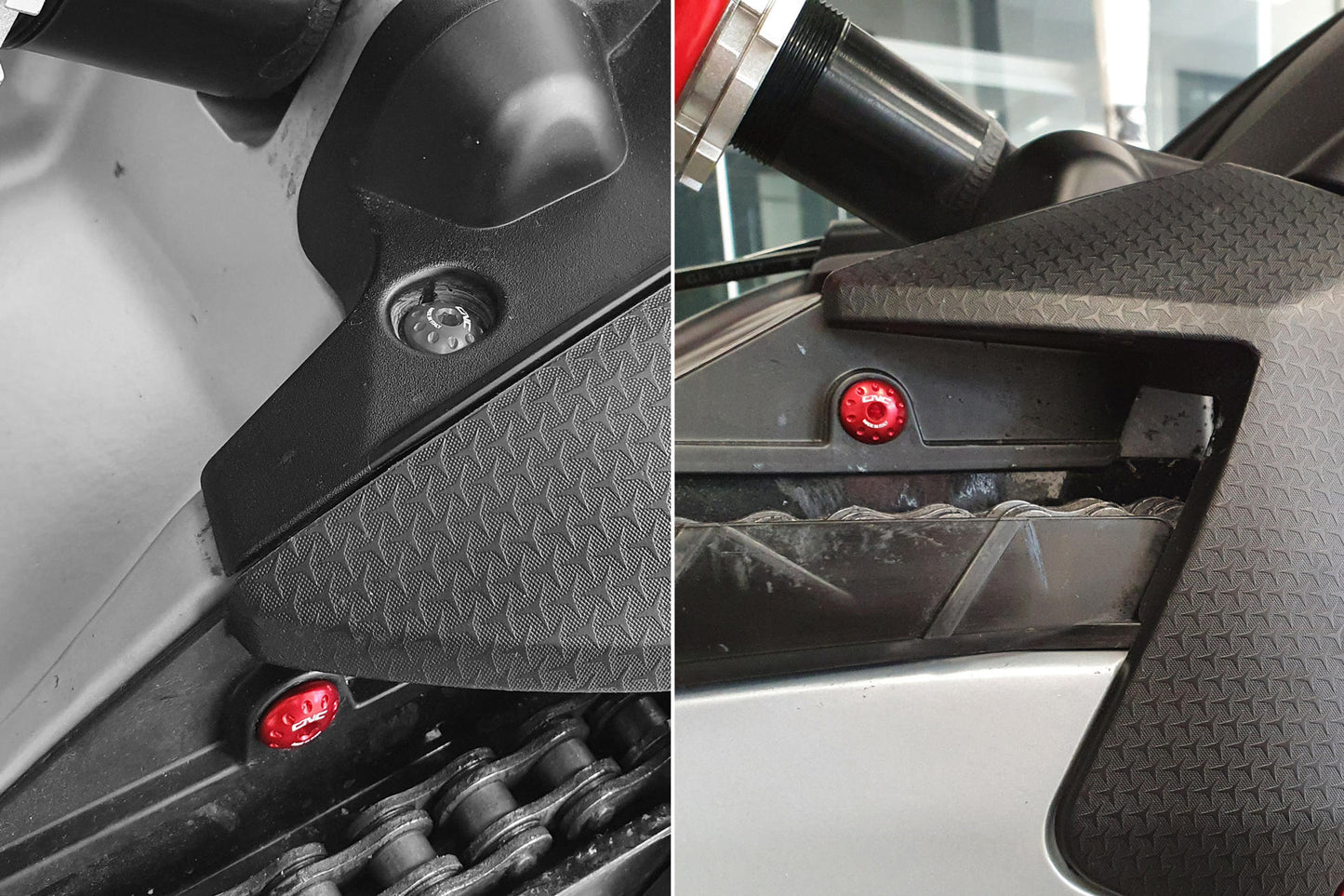 CNC Racing Chain (Guard) Sliding Shoe Screw for the Aprilia RS 660