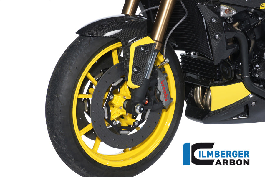 Ilmberger Carbon Front Mudguard Incl. Flaps for the Triumph Speed Triple '11-25