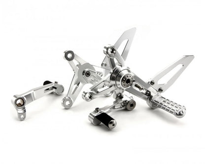 Motocorse Billet Rearsets with Titanium for MV F3  Brutale 675/800  and Dragster 800