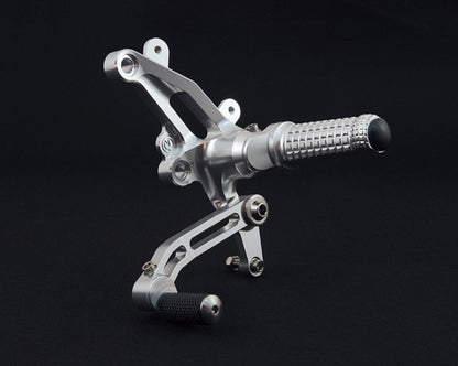 Motocorse Billet Aluminum Rearsets with Titanium Hardware for Ducati Streetfighter 1098 & 848