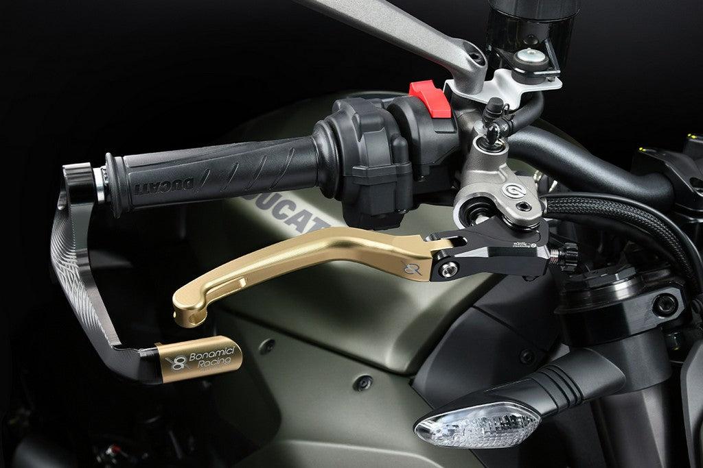 Bonamici Racing Aluminium Brake Lever for the Ducati Streetfighter V2 '22-23, Panigale V4 '23, Multistrada V4 '20-23