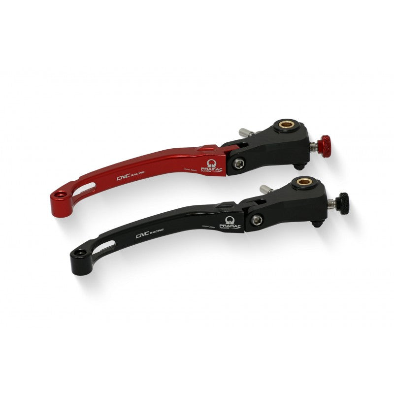 CNC Racing PRAMAC RACING LIMITED EDITION Billet RACE Folding Adjustable Brake Lever for MV Agusta F3 675 / 800 and Superveloce (12-22) - 190mm
