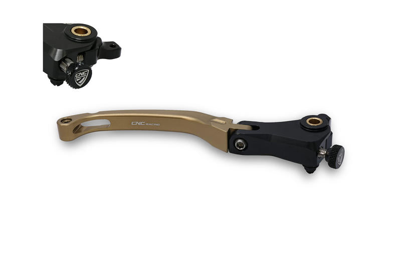 CNC Racing Billet RACE Folding Adjustable Brake Lever for MV Agusta F3 675 / 800 and Superveloce (12-22) - 190mm