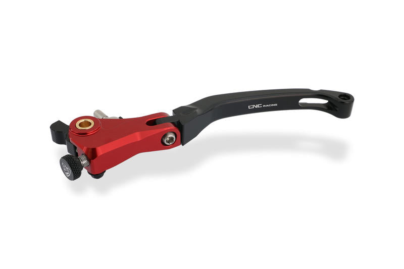 CNC Racing Billet RED RACE Folding Adjustable Clutch Lever for Ducati Multistrada V4 / S / Pikes Peak