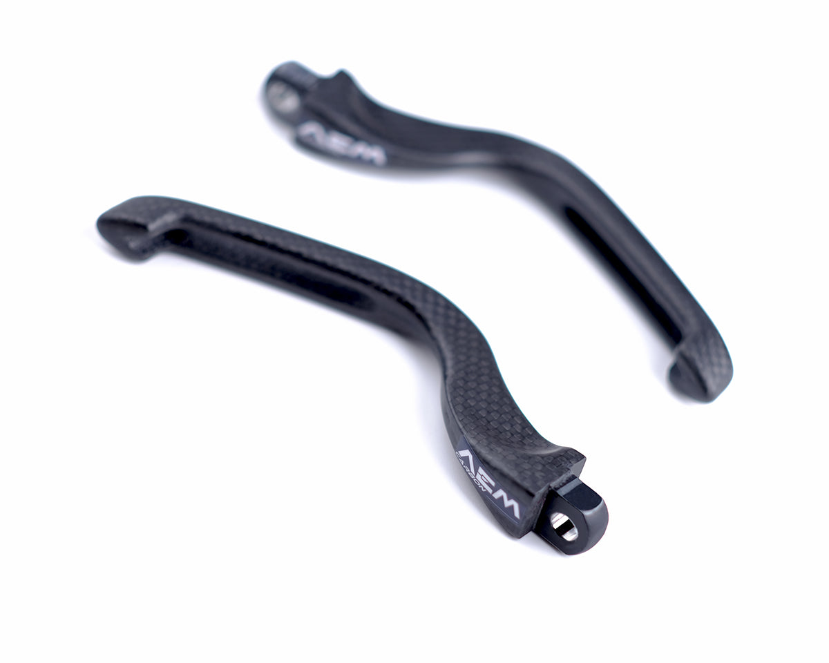 AEM FACTORY - BREMBO RCS CORSA CORTA BRAKE & CLUTCH MASTER CYLINDER CARBON FIBER LEVER END