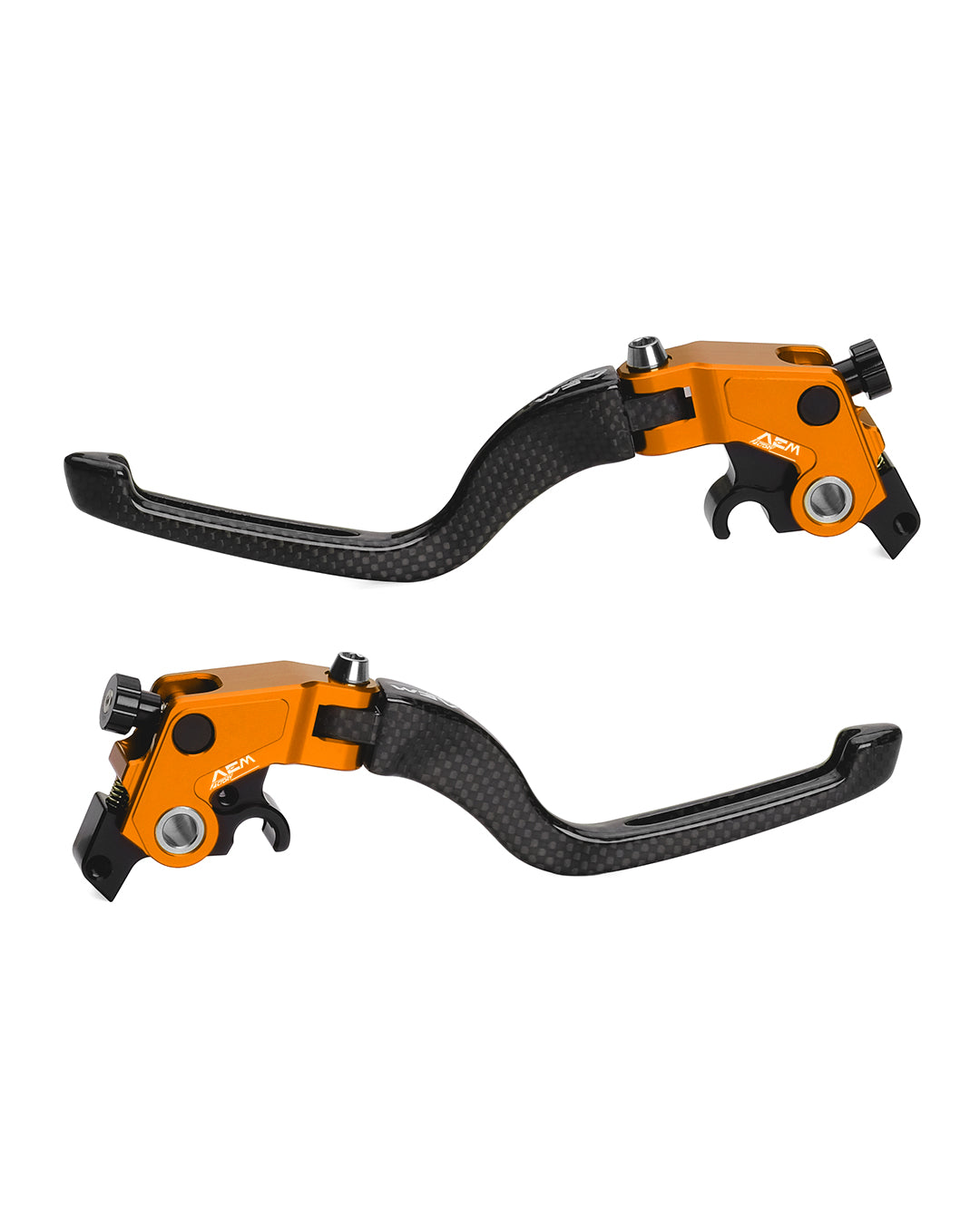 AEM FACTORY - CARBON FIBER CLUTCH LEVER FOR DUCATI WITH SELF PURGING RADIAL MASTER