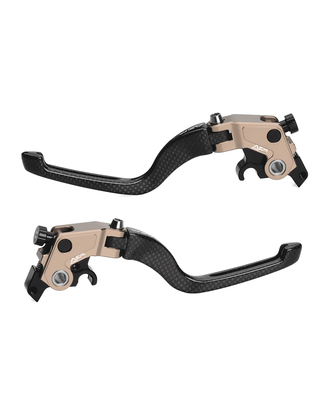 AEM FACTORY - CARBON FIBER CLUTCH LEVER FOR DUCATI WITH SELF PURGING RADIAL MASTER