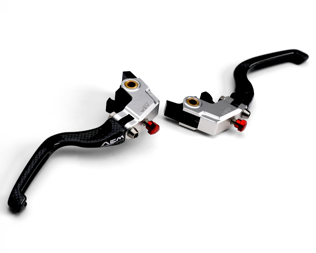 AEM FACTORY - CARBON FIBER BRAKE LEVER FOR DUCATI AND 2015+ MV AGUSTA F4 RR / RC - OLD STYLE