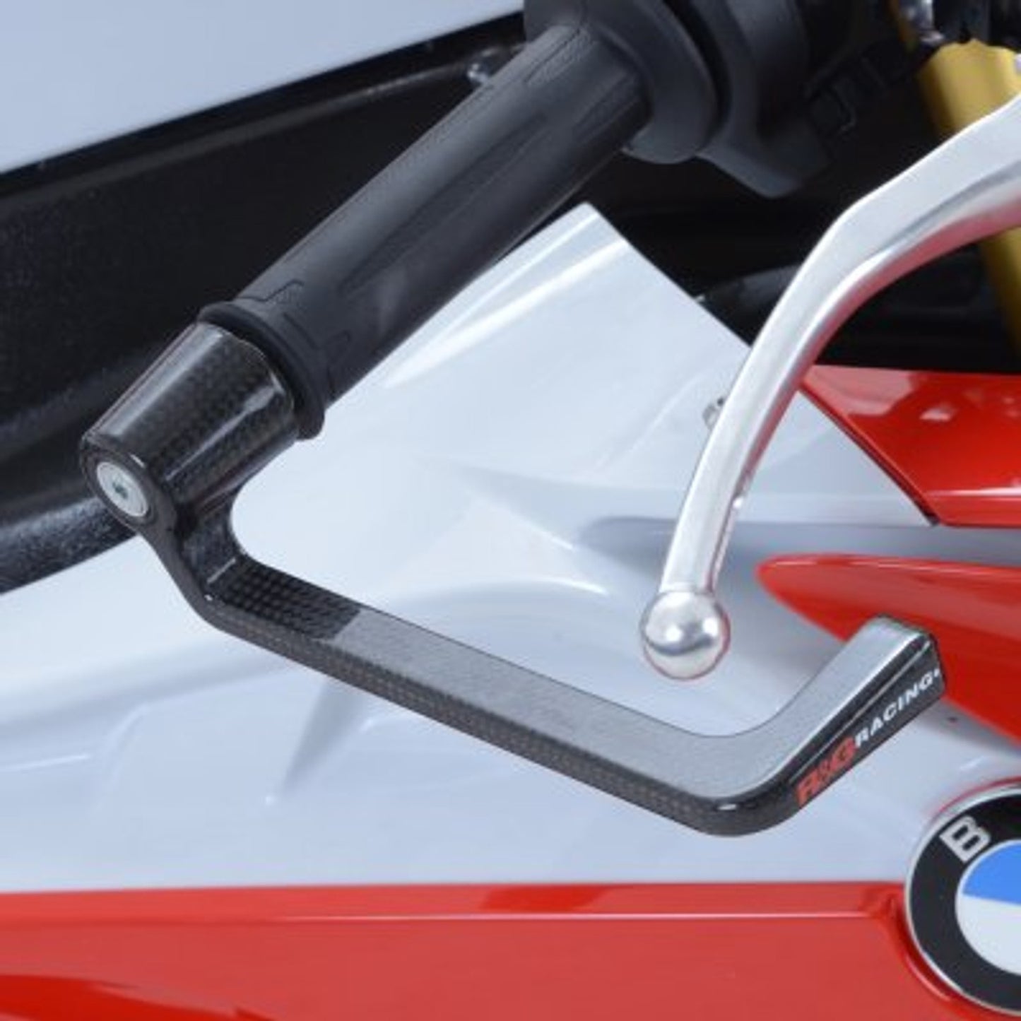 R&G Racing Pure Carbon Fibre Brake Lever Guard for BMW S1000RR '10-'18, HP4 '11-'19, S1000R '04-'22 and Indian FTR1200 (S) '19-'22