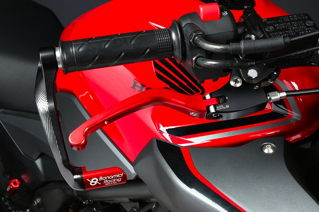 Bonamici Racing Aluminium Lever Protection - Brake side (short version)
