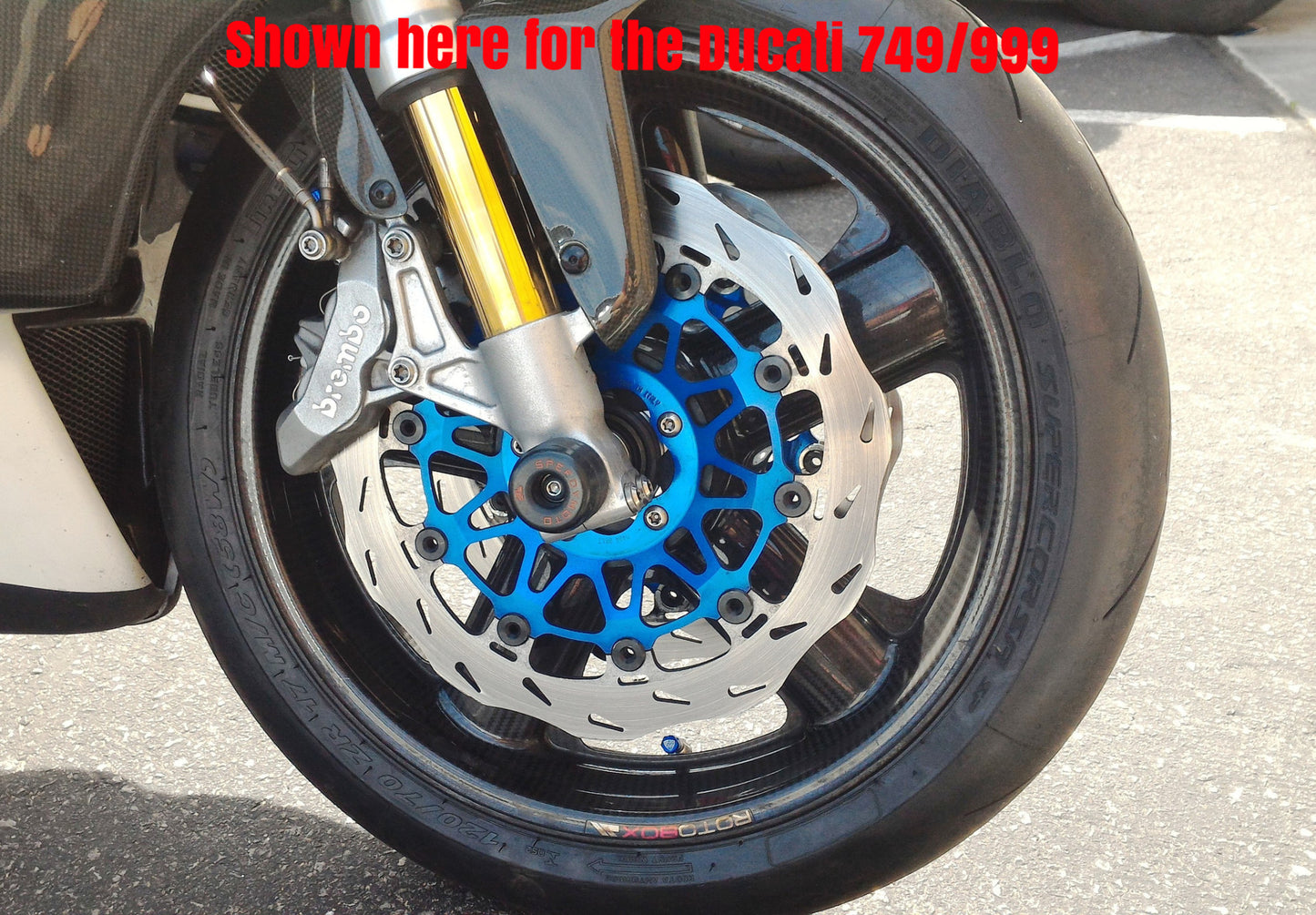 Alth 'Street' version SINGLE Front Brake Rotor for Bikes With Traction Control / ABS