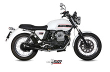 MIVV 2 Slip-on, Ghibli Black, Standard Exhaust For Moto Guzzi V7 Classic / Special 2008-2016