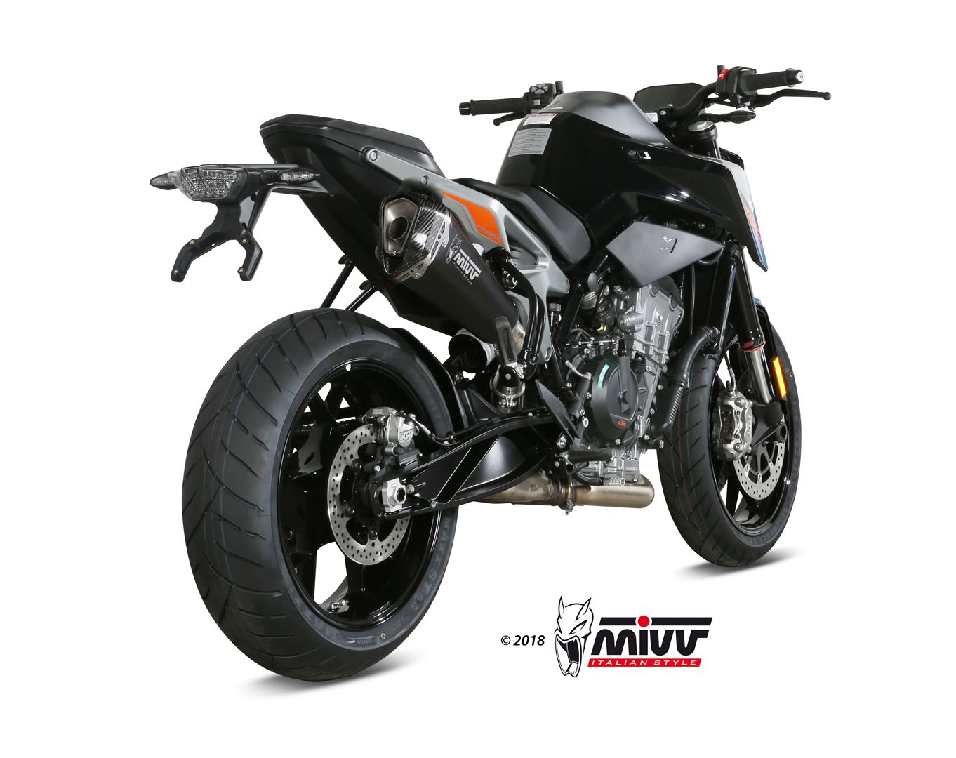 MIVV Full System 1x1, Oval Stainless Steel, Standard Exhaust For KTM SX-F 450 2009-2010